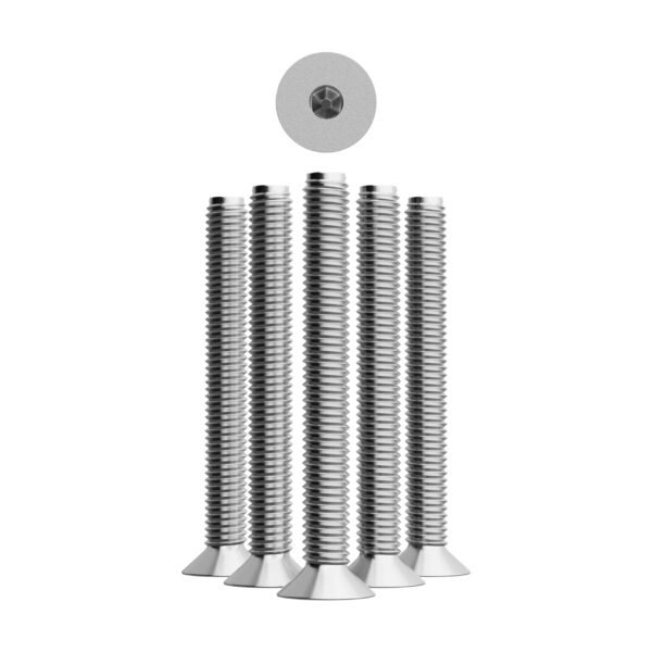 Stainless Steel Countersunk Screws M5 x 40 mm Hex Socket - Countersunk Screw